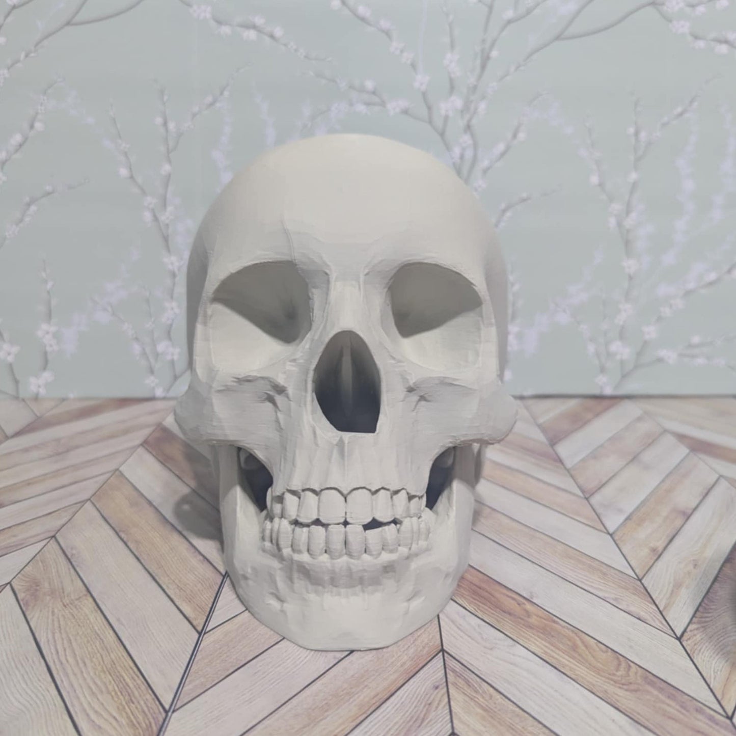 Skull Holder for Pens, Paint Brushes, Makeup Brushes