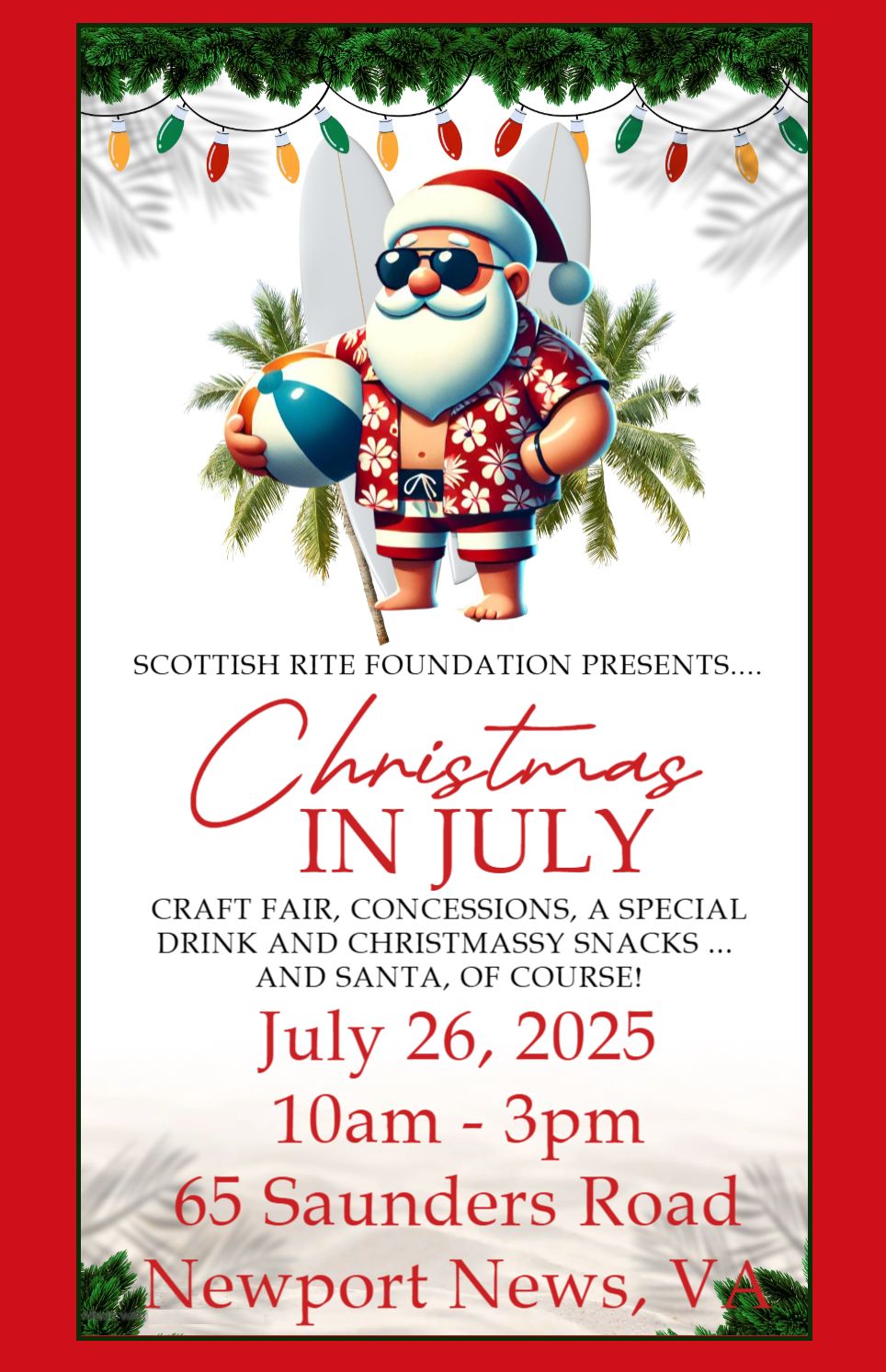 July 26th - Christmas in July