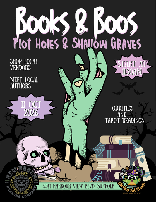 📚👻 BOOKS & BOOS: PLOT HOLES & SHALLOW GRAVES 💀✨