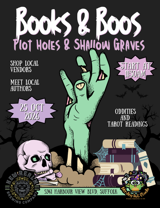 📚👻 BOOKS & BOOS: PLOT HOLES & SHALLOW GRAVES 💀✨
