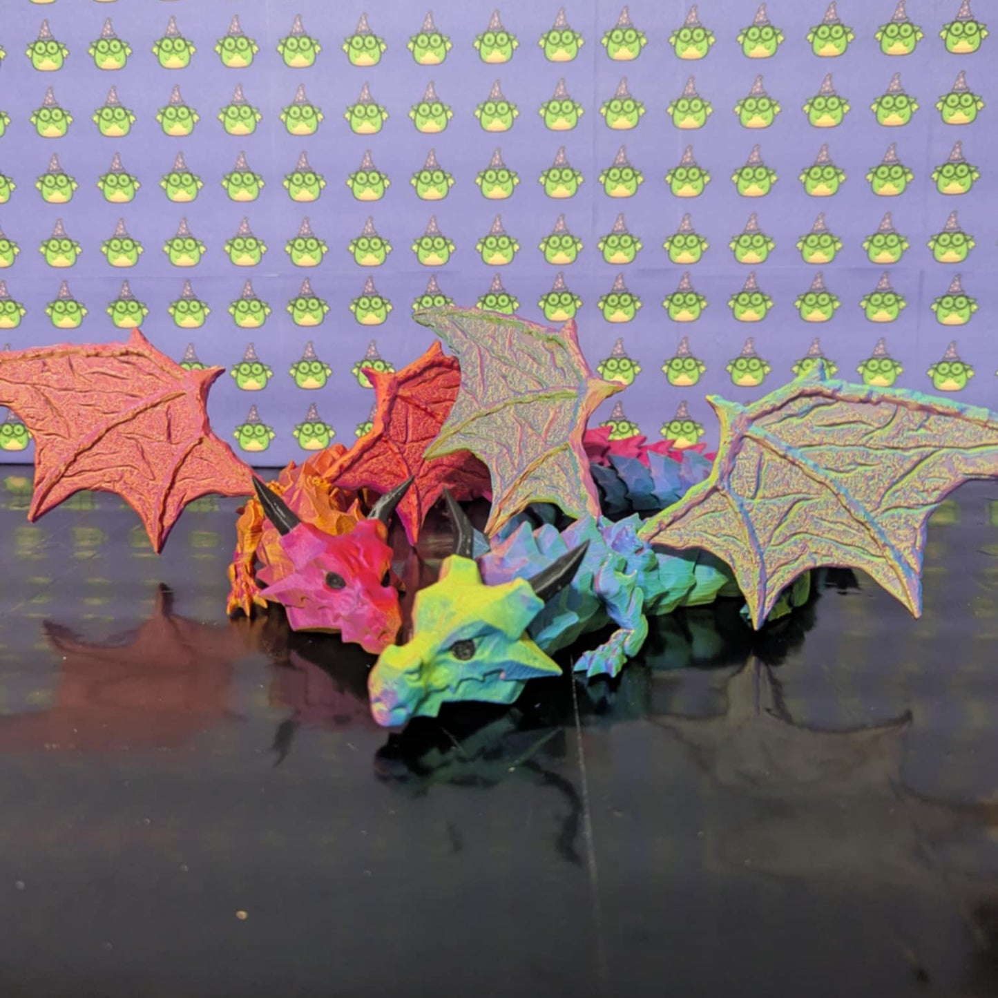 Articulating Dragon with Wings