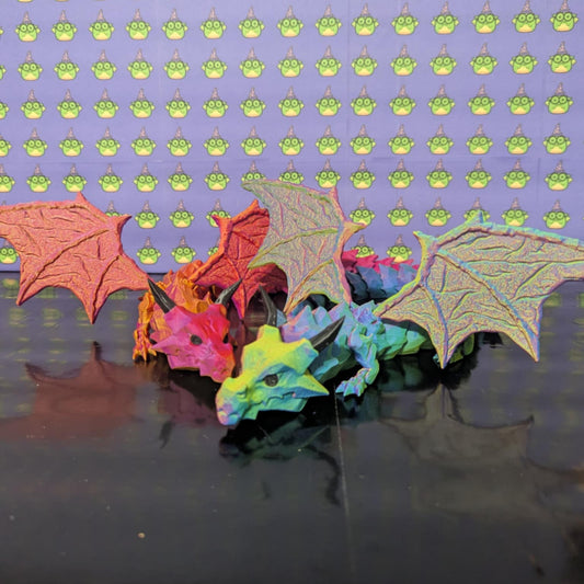 Articulating Dragon with Wings