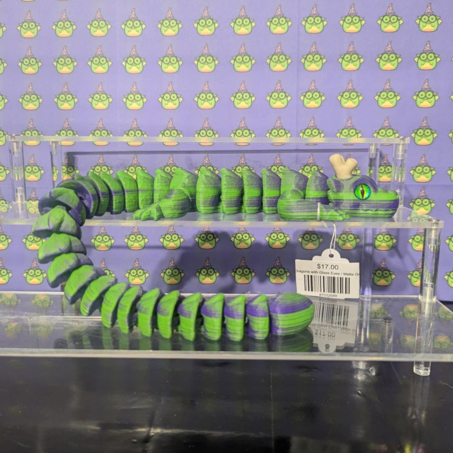 Flexi Fae Dragons with Glass Eyes