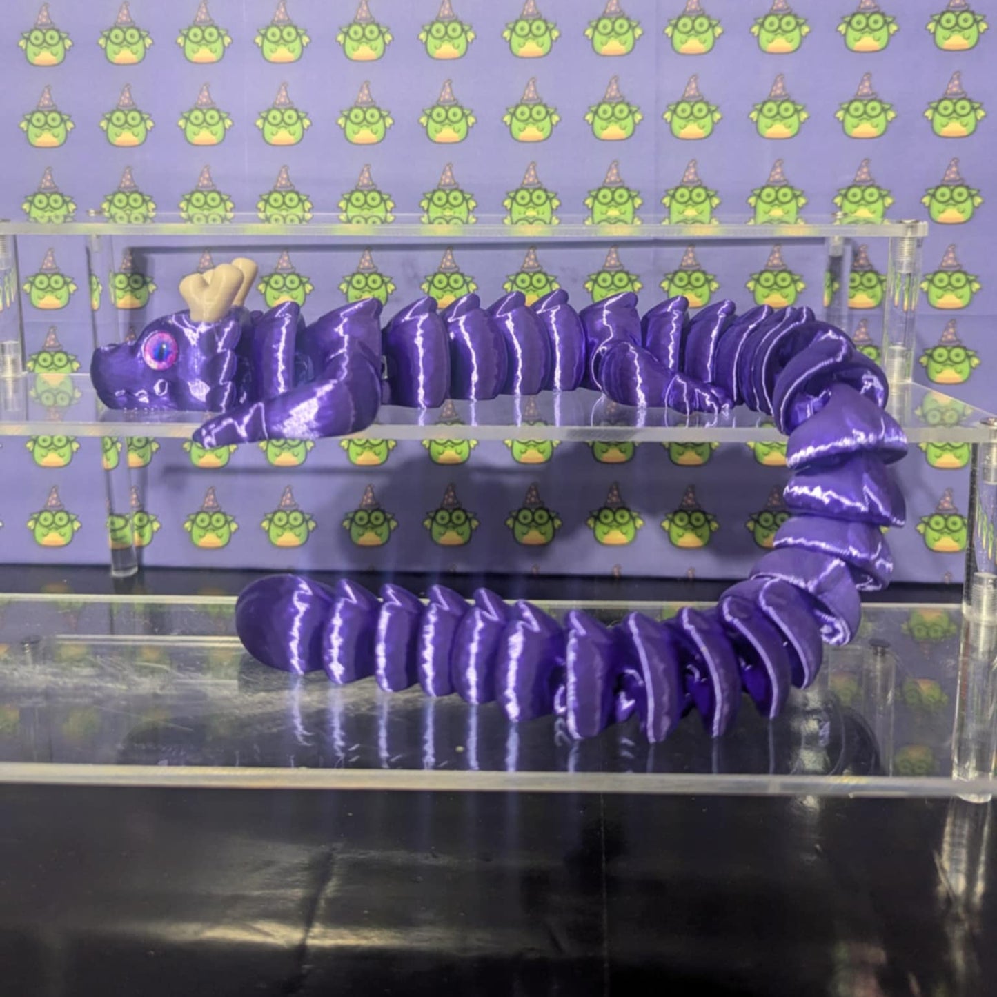 Flexi Fae Dragons with Glass Eyes