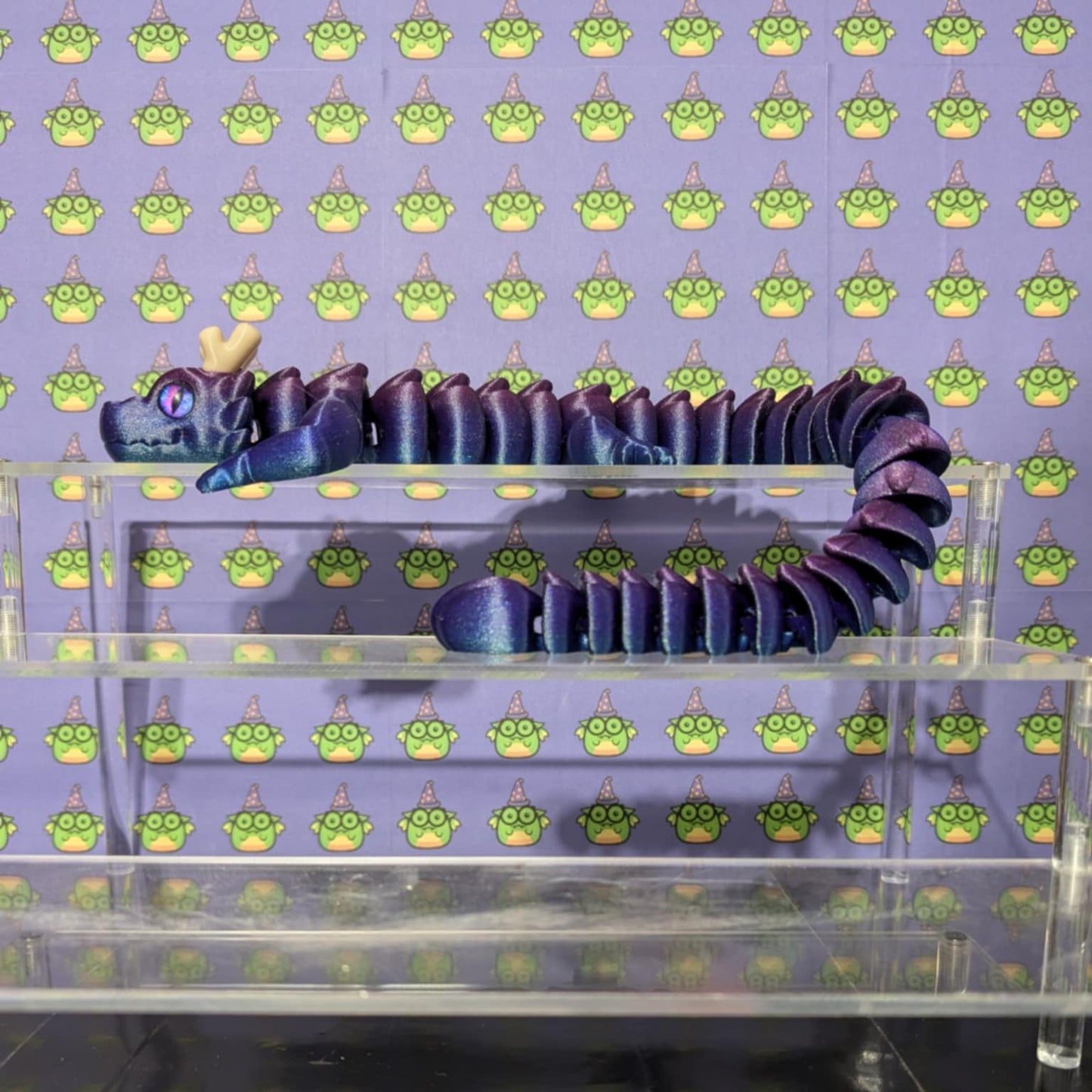 Flexi Fae Dragons with Glass Eyes