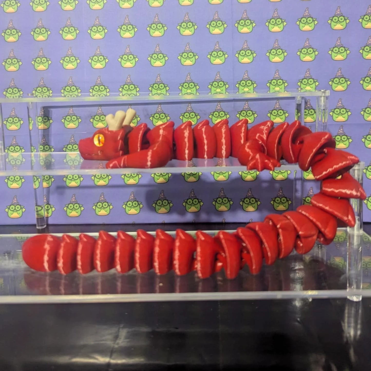 Flexi Fae Dragons with Glass Eyes