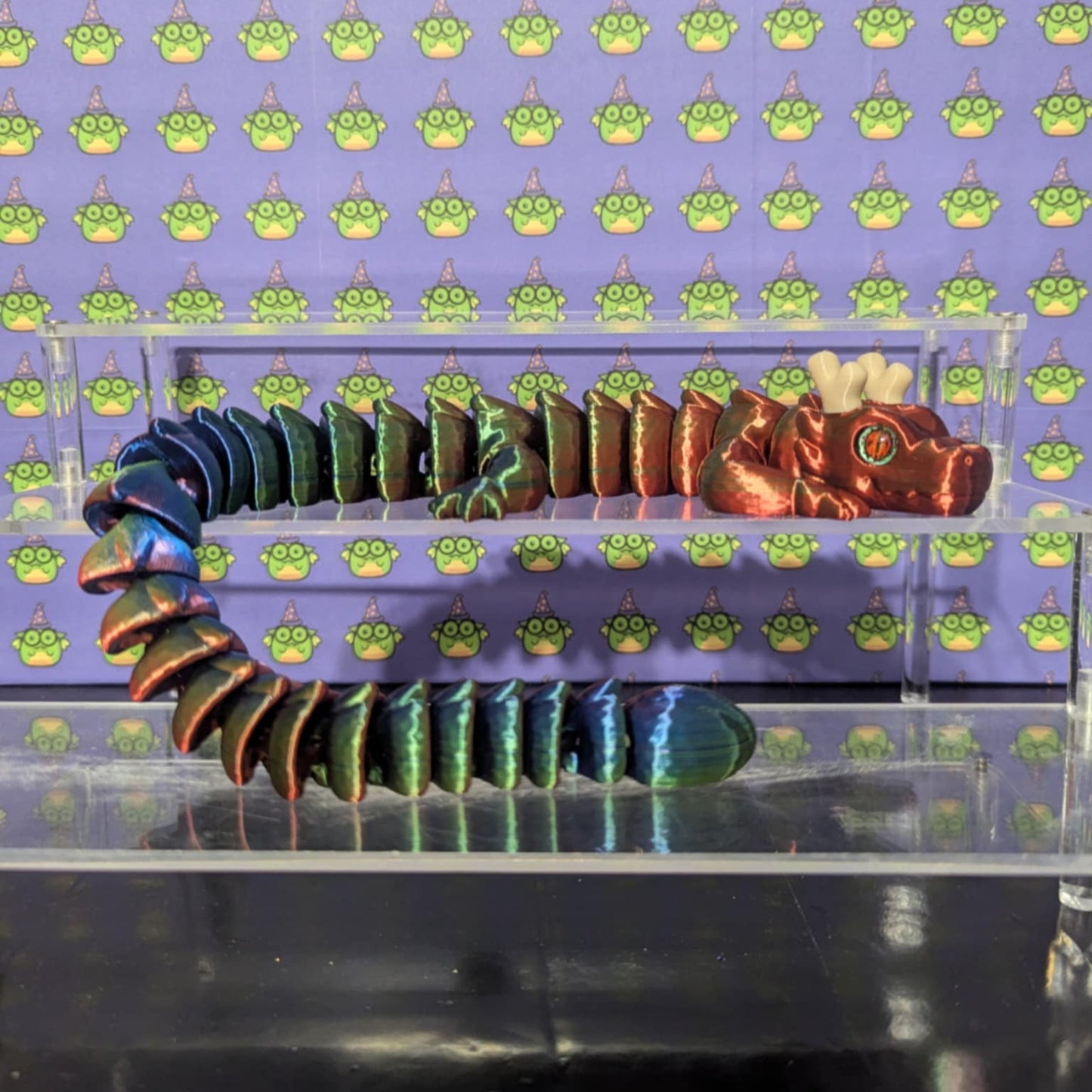 Flexi Fae Dragons with Glass Eyes