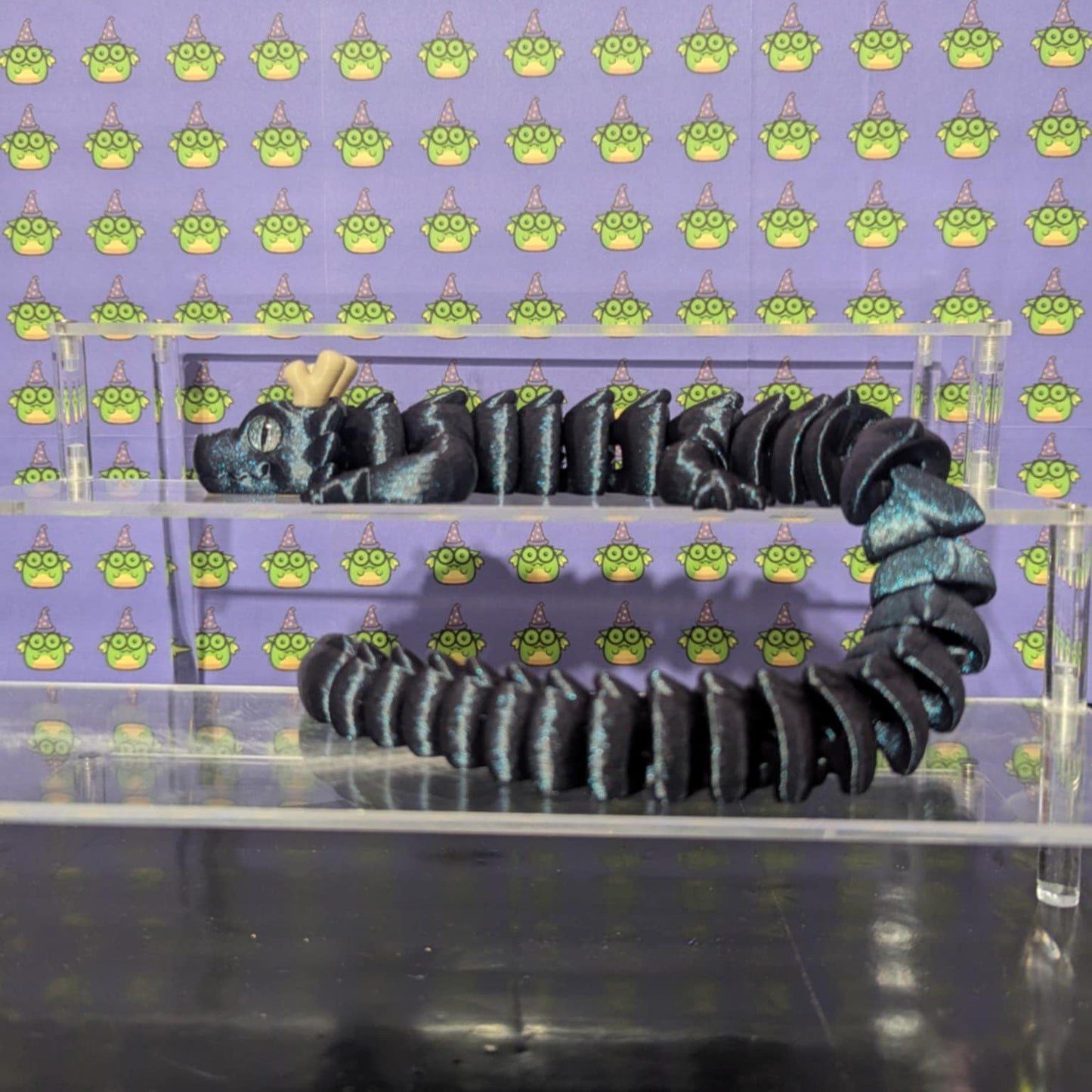 Flexi Fae Dragons with Glass Eyes