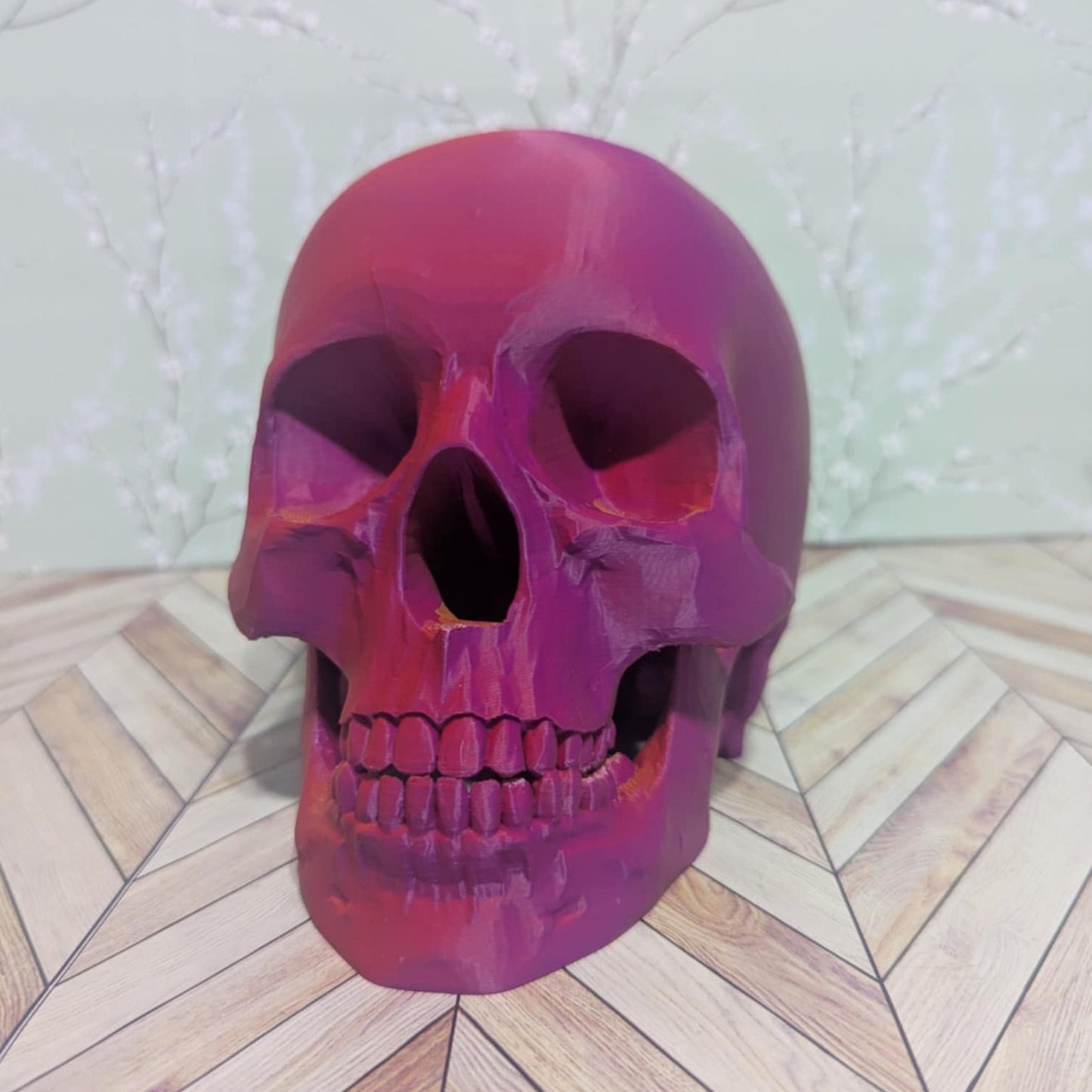 Skull Holder for Pens, Paint Brushes, Makeup Brushes