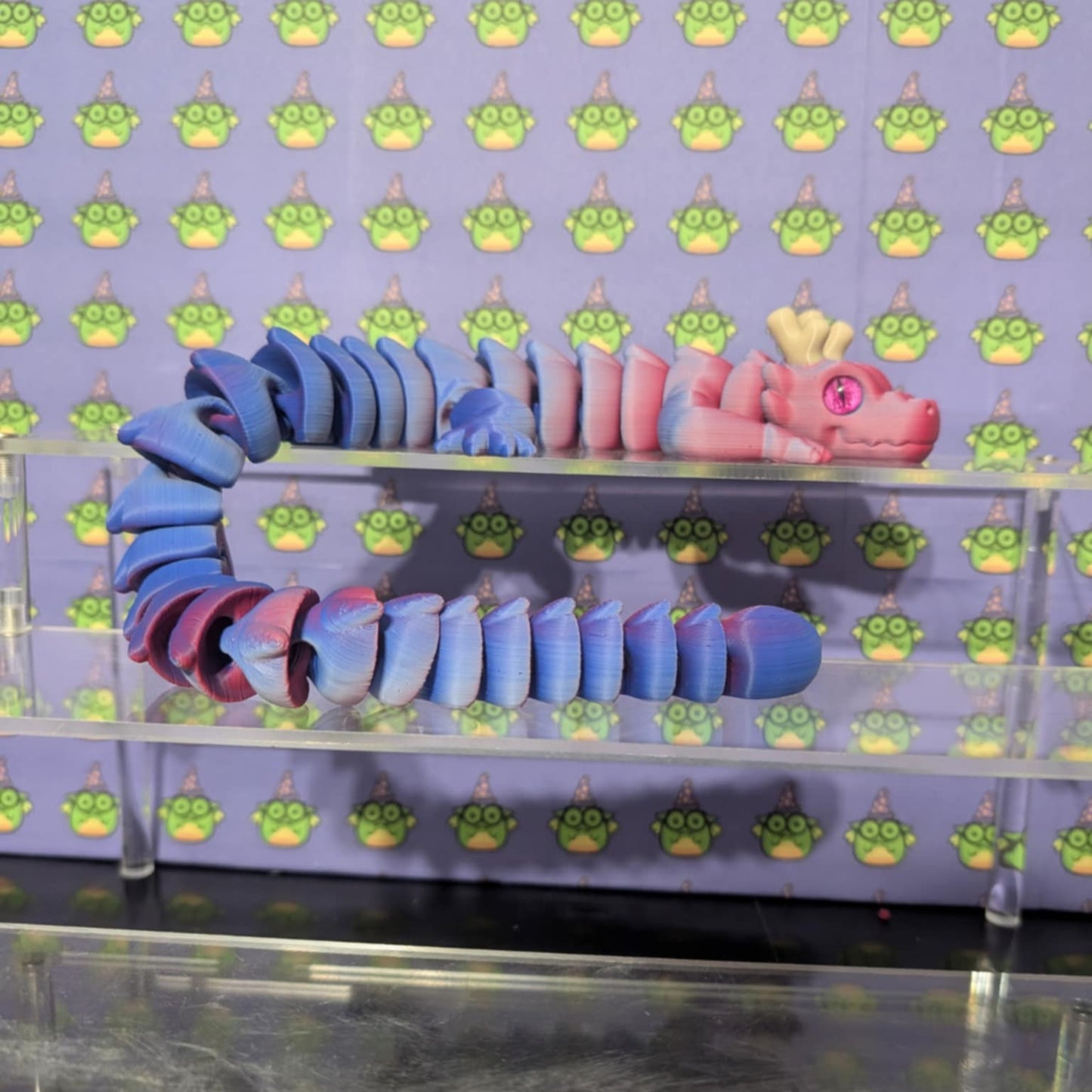 Flexi Fae Dragons with Glass Eyes