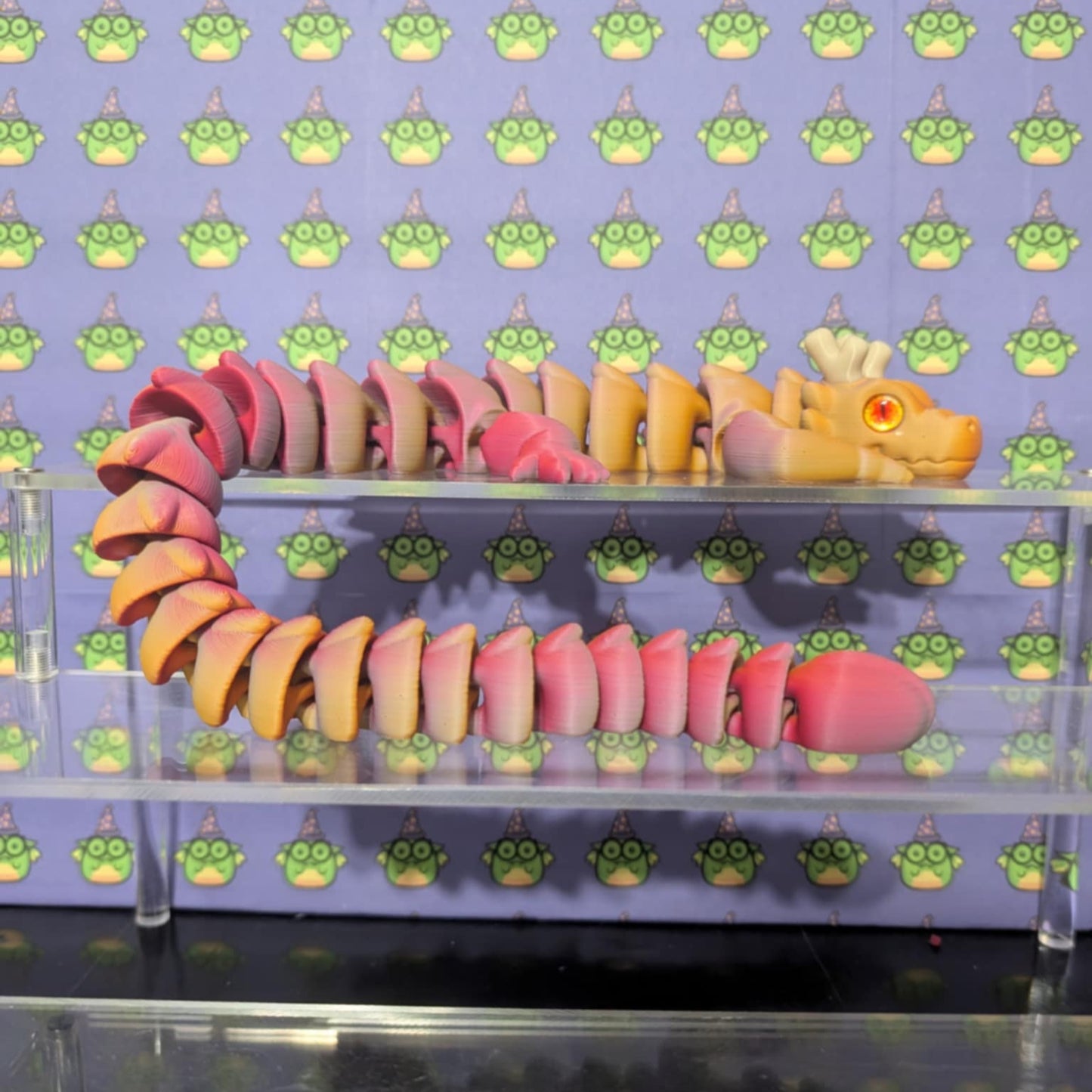 Flexi Fae Dragons with Glass Eyes