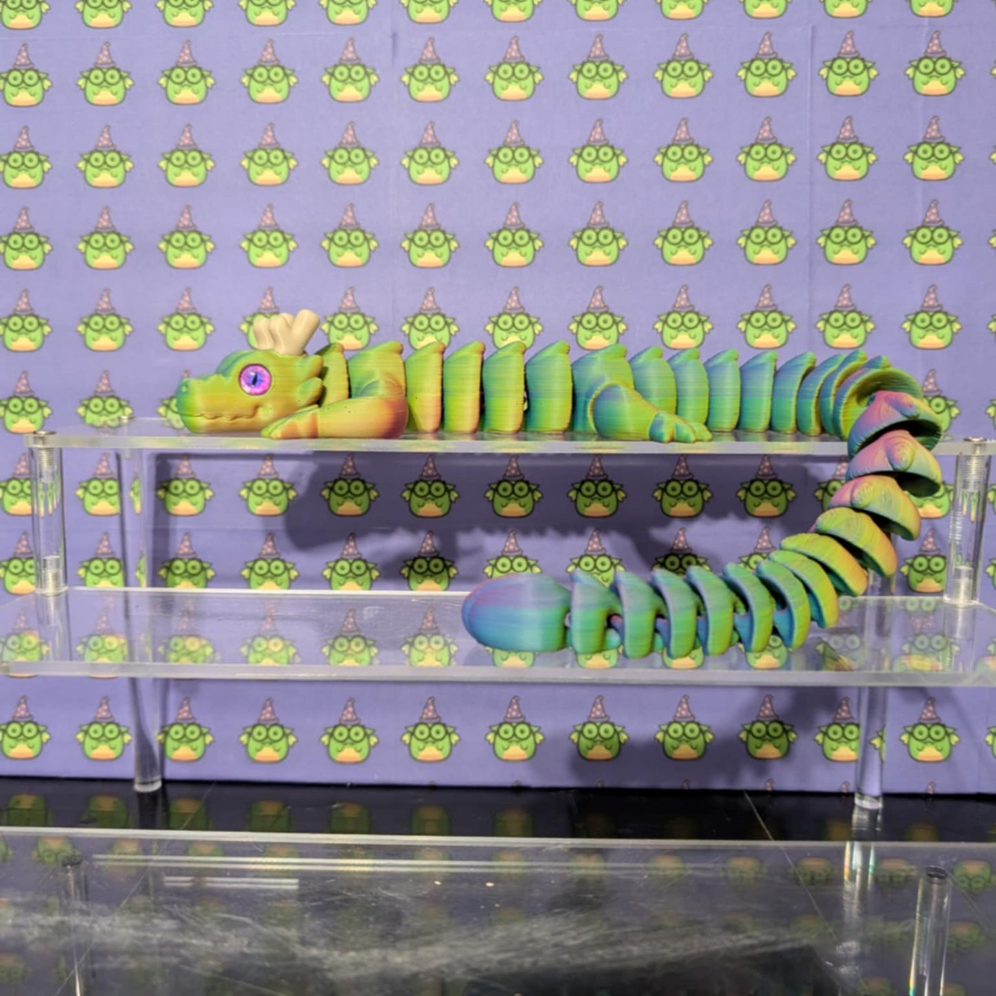 Flexi Fae Dragons with Glass Eyes