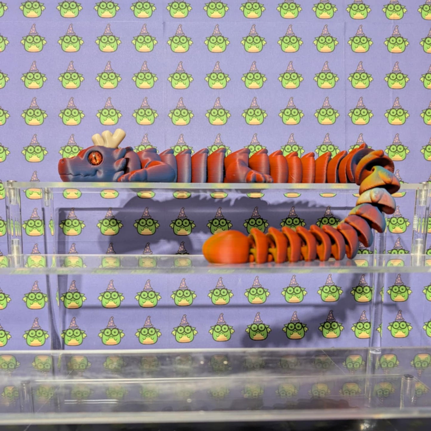 Flexi Fae Dragons with Glass Eyes