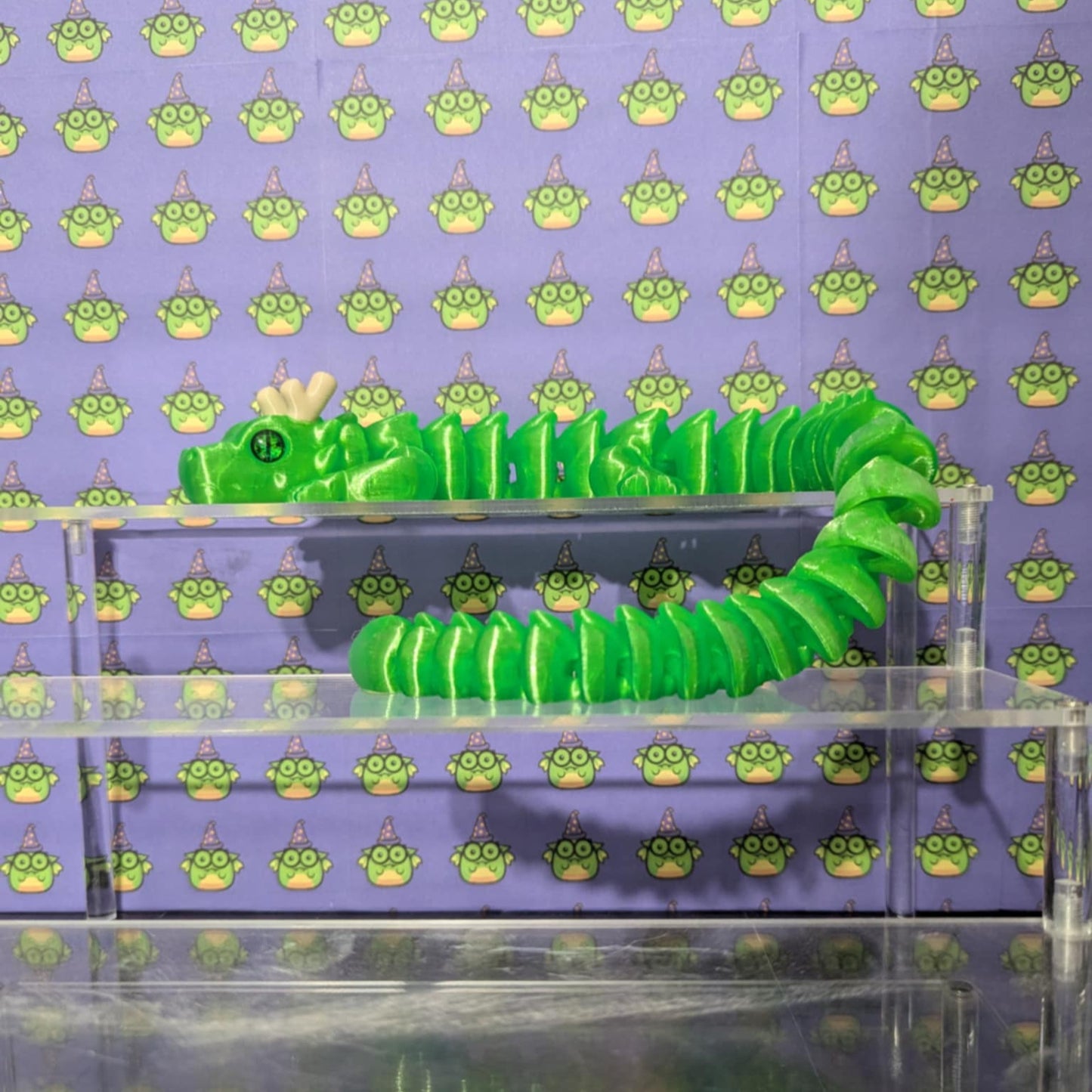 Flexi Fae Dragons with Glass Eyes