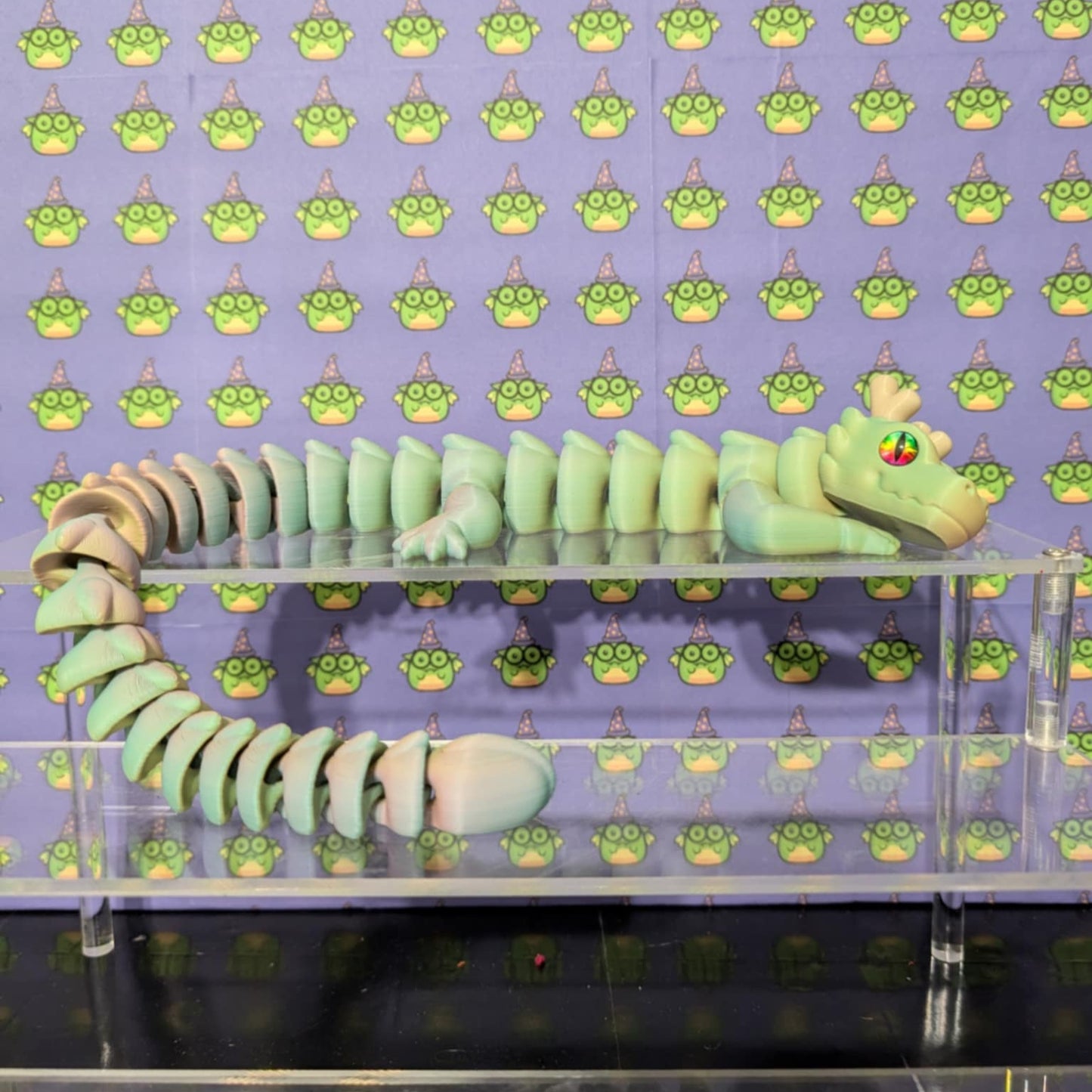 Flexi Fae Dragons with Glass Eyes