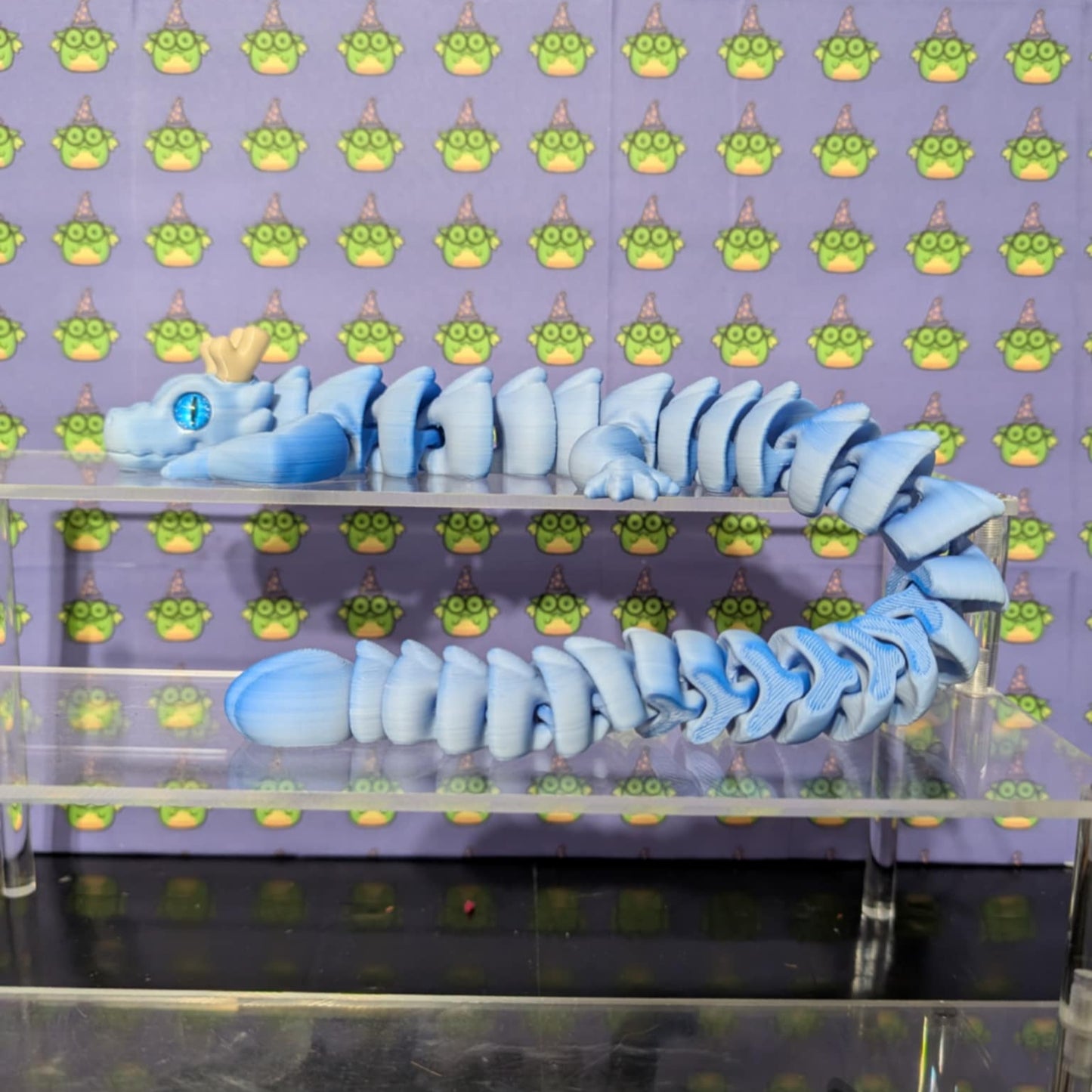 Flexi Fae Dragons with Glass Eyes