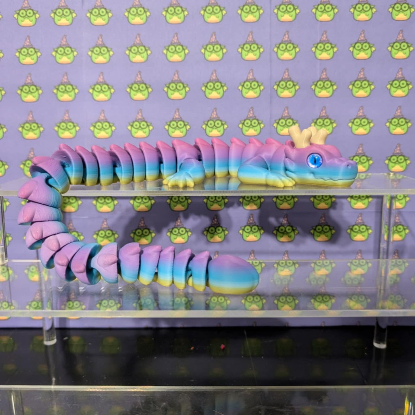 Flexi Fae Dragons with Glass Eyes