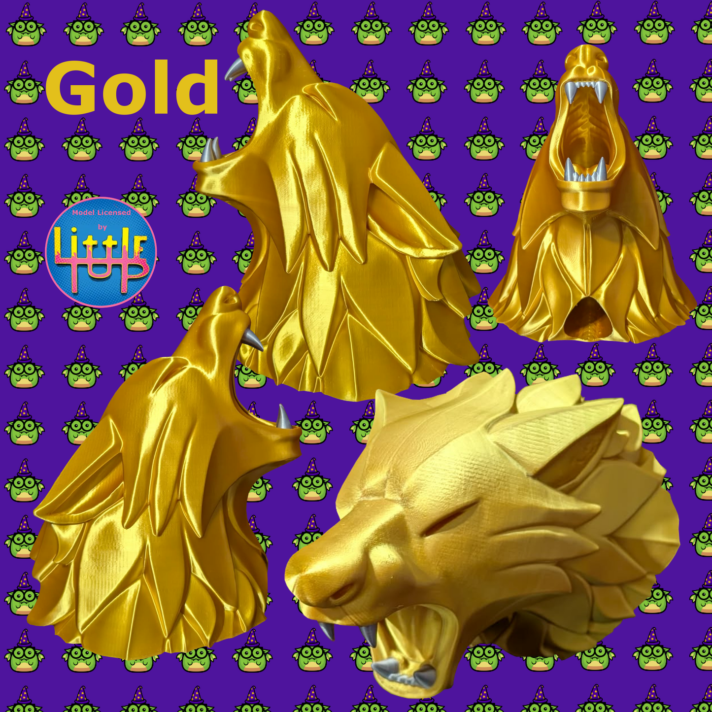 The Howling Alpha: Dice Tower and Wall-Mounted Art