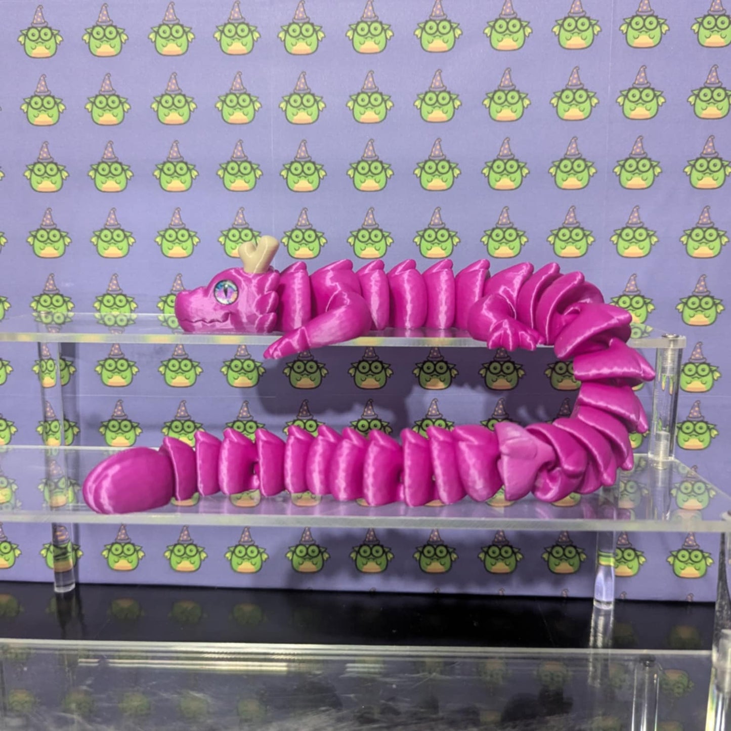 Flexi Fae Dragons with Glass Eyes