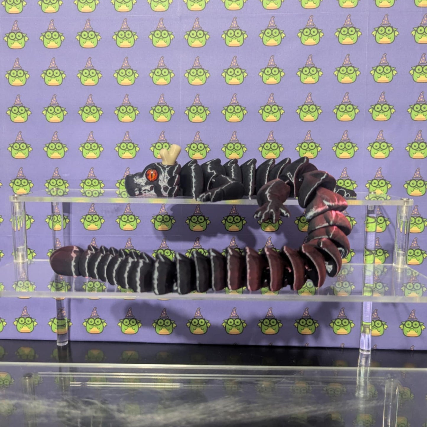 Flexi Fae Dragons with Glass Eyes