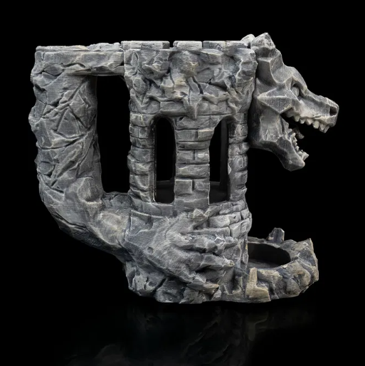 Castle Tower Mug/Dice Roller
