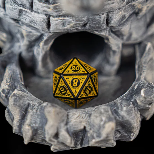 Castle Tower Mug/Dice Roller