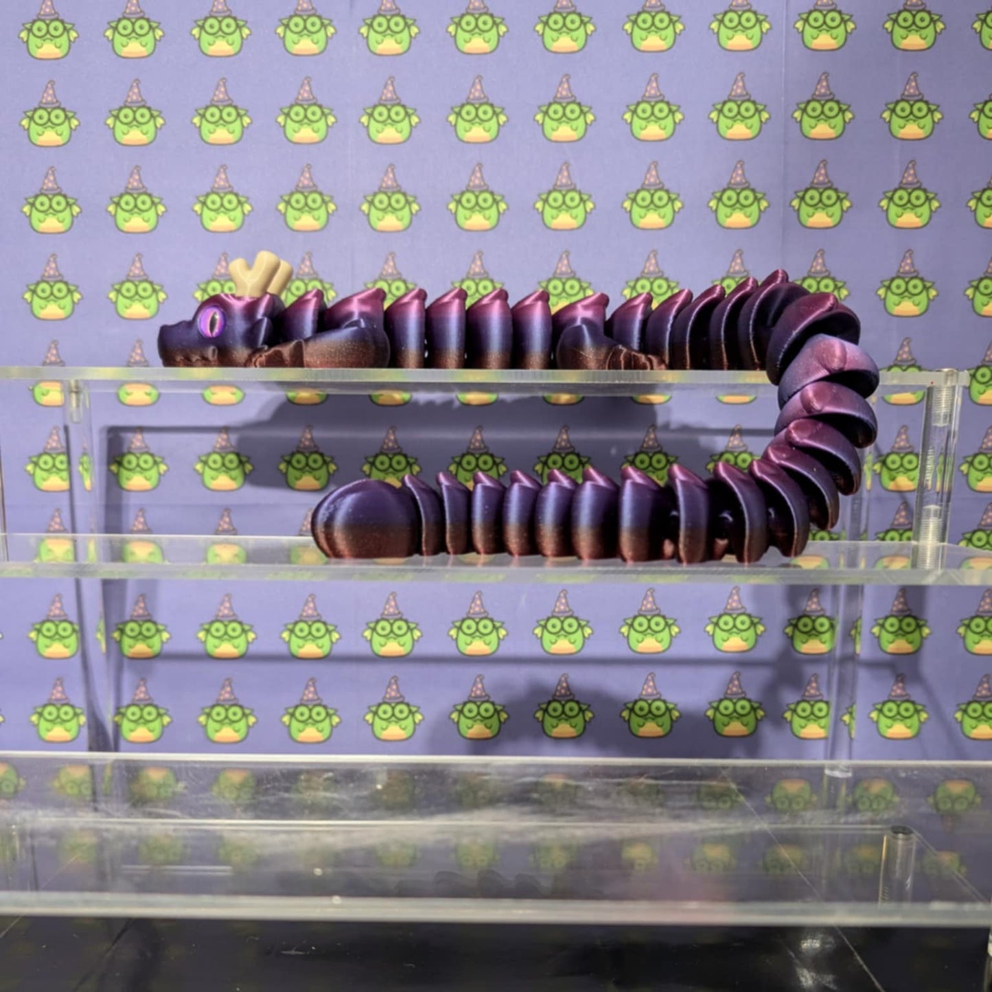 Flexi Fae Dragons with Glass Eyes