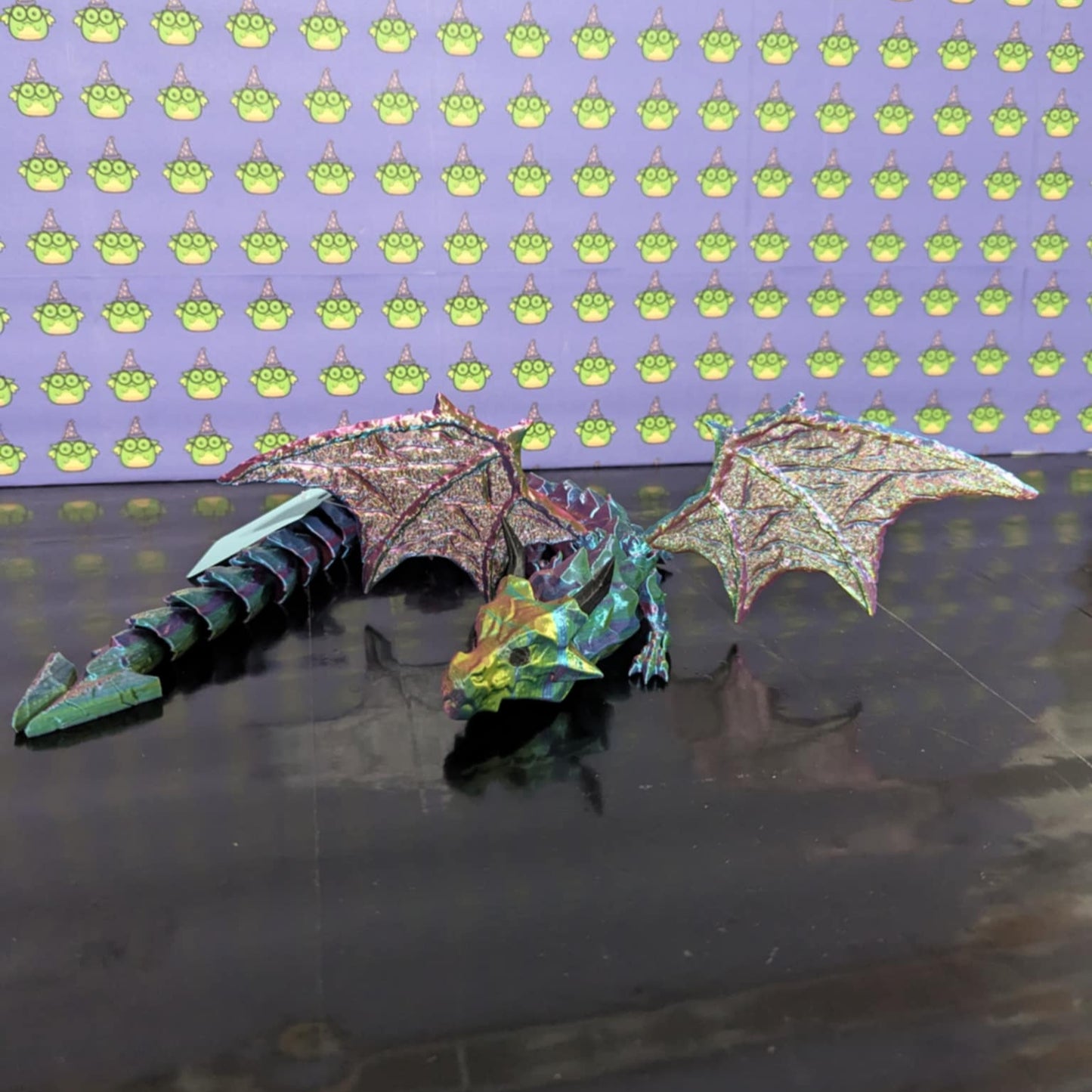 Articulating Dragon with Wings