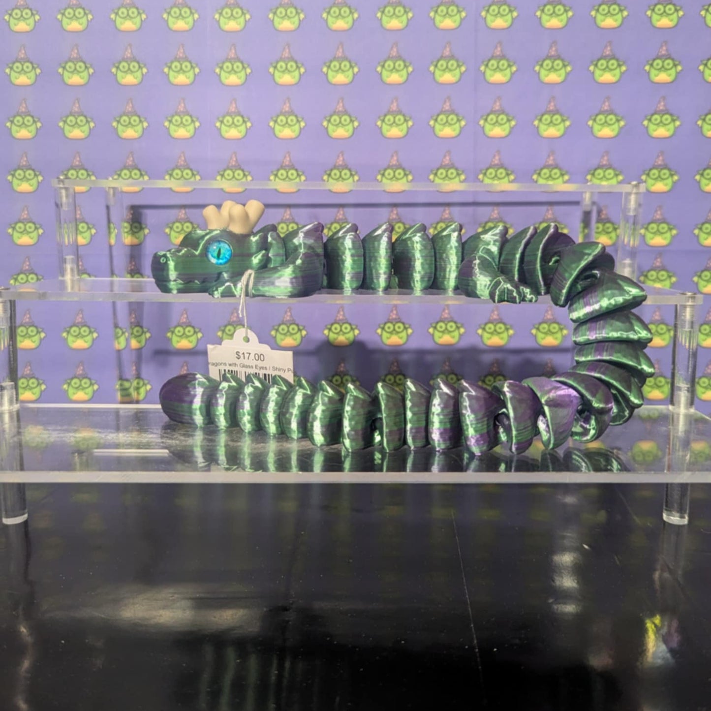 Flexi Fae Dragons with Glass Eyes