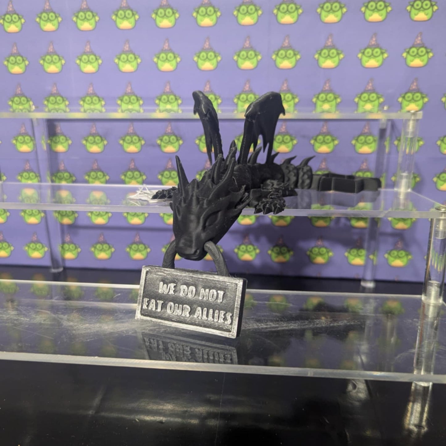 Tairn and Andarna Inspired Flexi Dragon